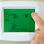 Use a programmable thermostat to heat and cool your home